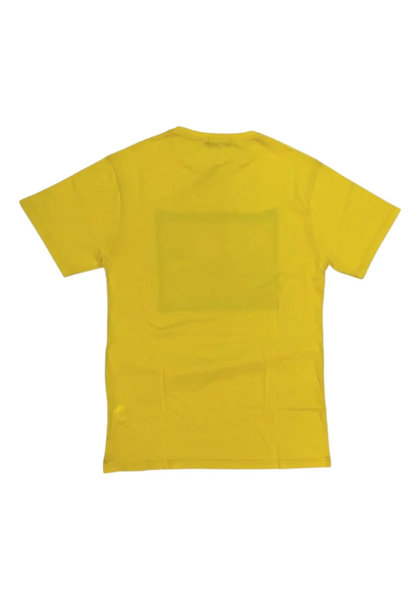 T- SHIRT COL GIALLO - immagine 3