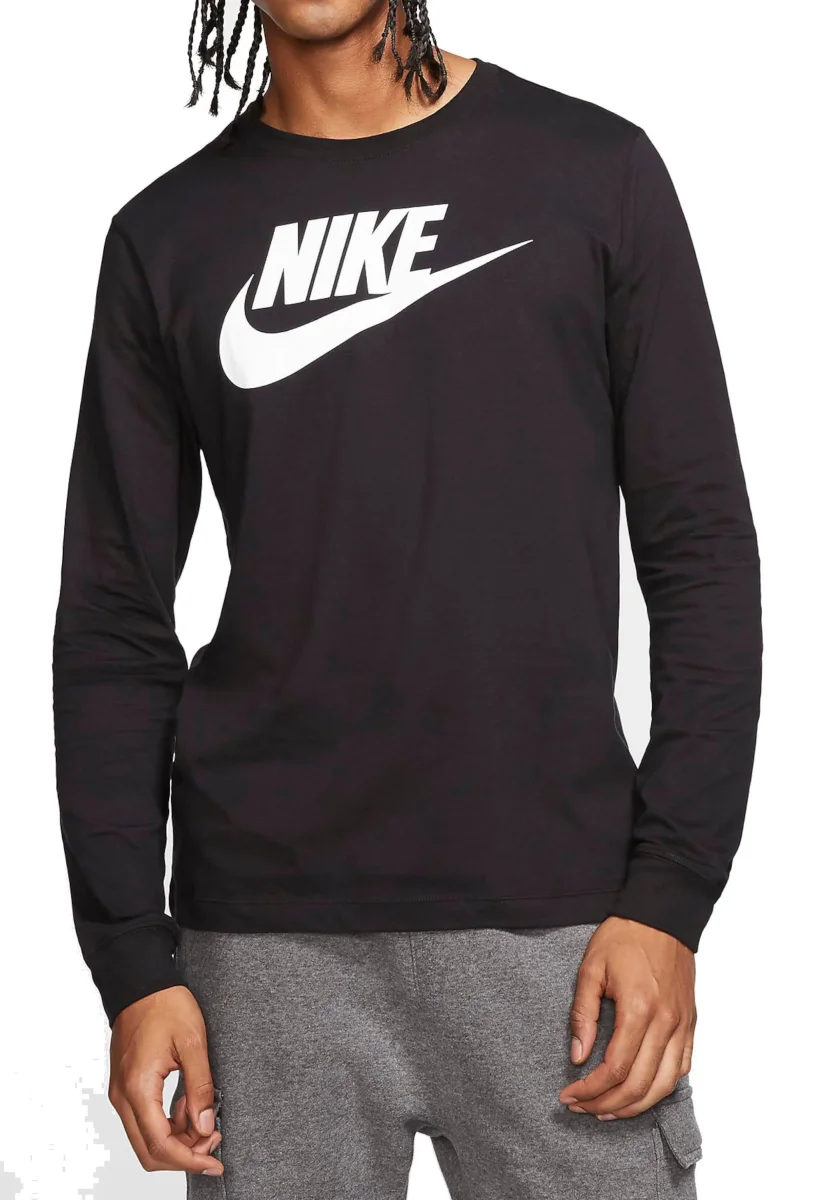 T-shirt a maniche lunghe Nike Icon Futura - immagine 2