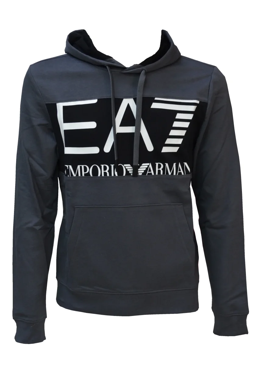 EA7 - Felpa Cappuccio Art 6LPM52-PJFGZ - immagine 2
