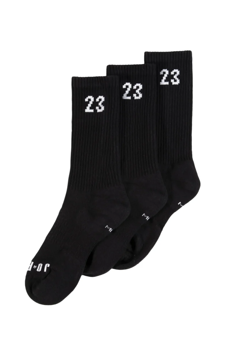 JORD ESS CREW SOCKS COL BLACK - immagine 2