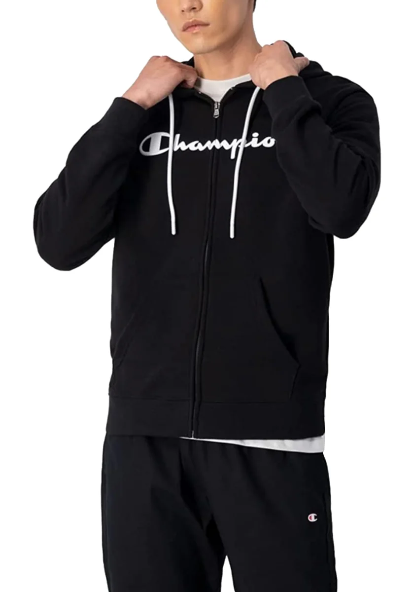 CHAMPION - Felpa Zip Cappuc Art 218530 - immagine 4