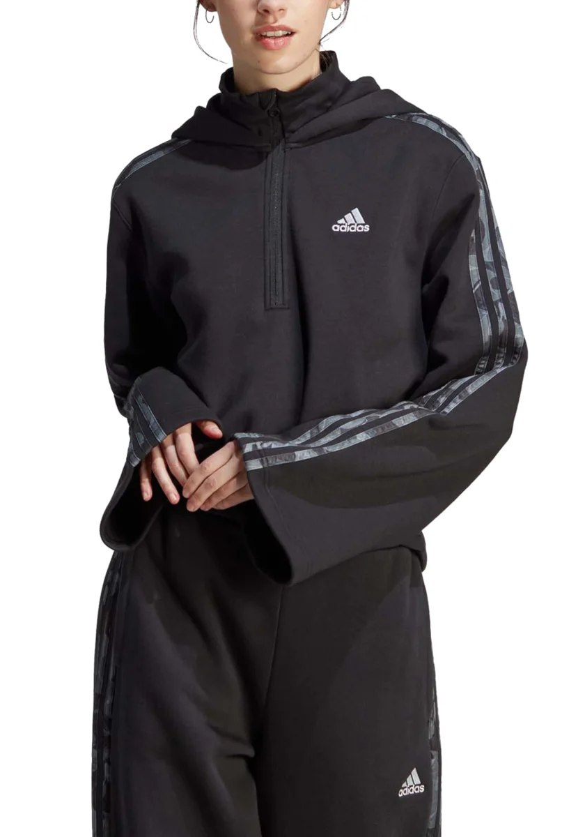 ADIDAS - Felpa Mezza Zip Capp Art IL3032 - immagine 3