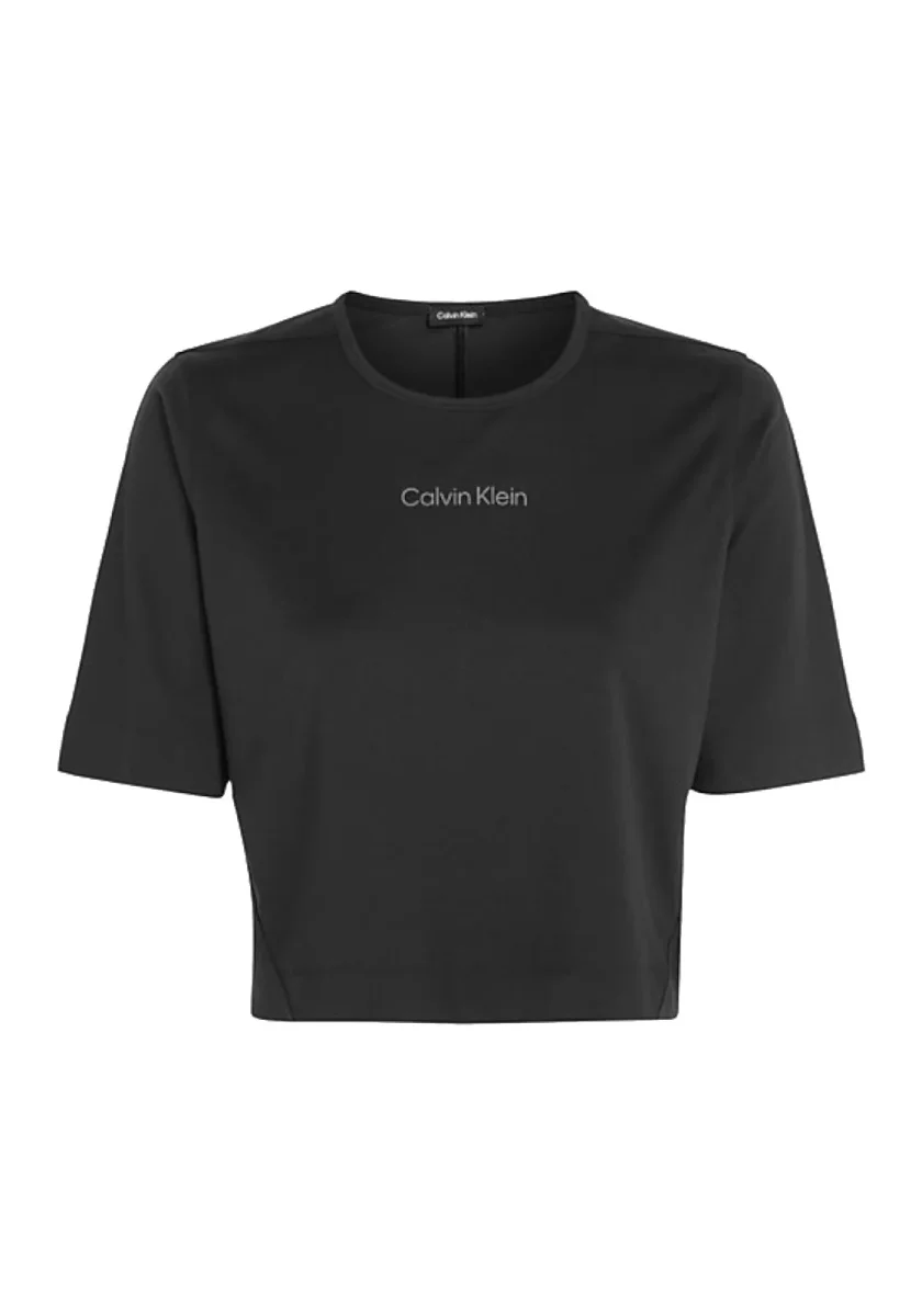 CALVIN KLEIN - T-shirt Crop Art 00GWS4K210 - immagine 2