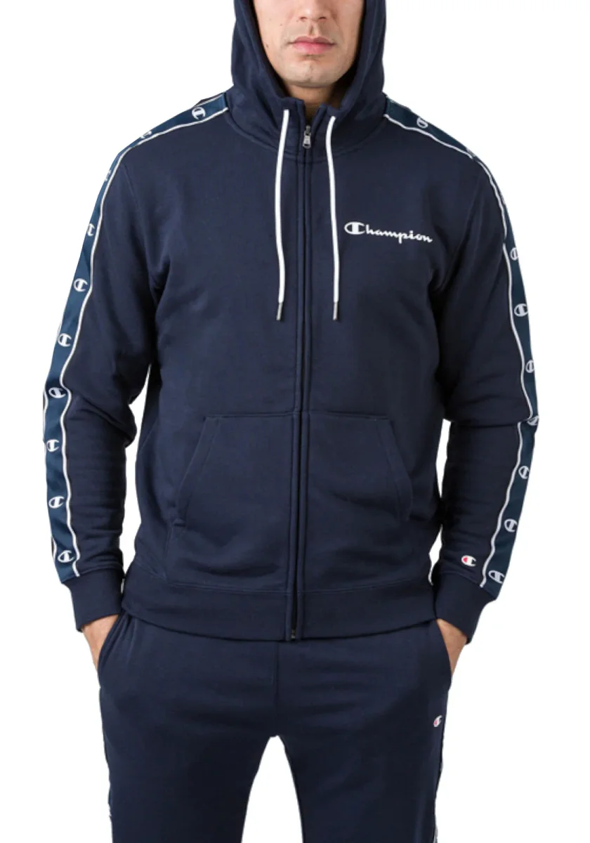 CHAMPION - Felpa Zip Cappuc Art 218469 - immagine 2