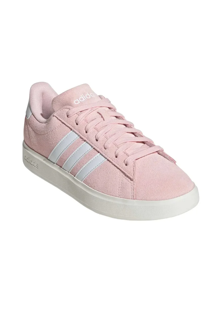 Scarpe adidas Grand Court 2.0 rosa chiaro bianco donna - immagine 3
