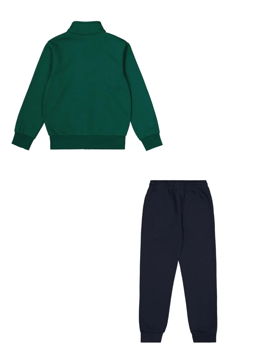 Champion Felpa Full Zip Tuta Bambino nero/bianco - immagine 9