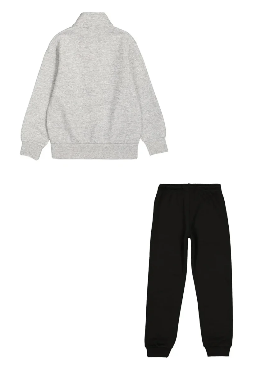 Champion Felpa Full Zip Tuta Bambino nero/bianco - immagine 6