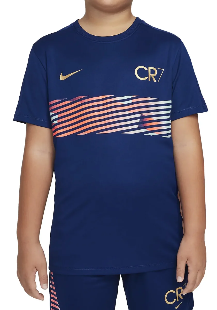 NIKE T-SHIRT ACADEMY LOGO CR7 JR HF4372 492 - immagine 2