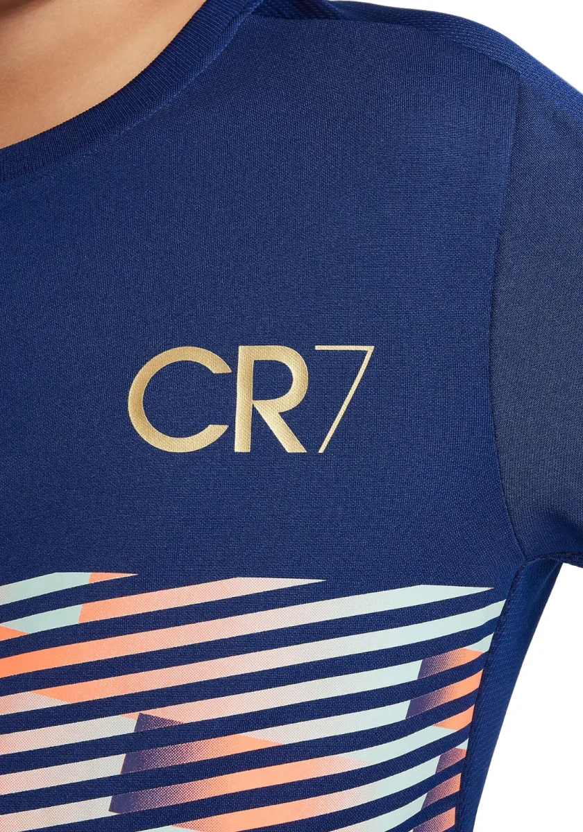 NIKE T-SHIRT ACADEMY LOGO CR7 JR HF4372 492 - immagine 3