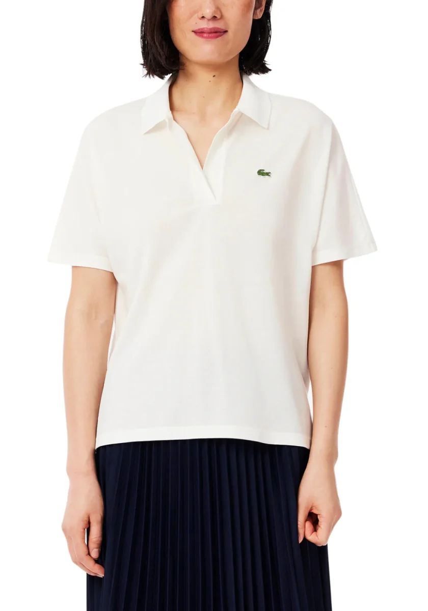 T-SHIRT DONNA LACOSTE - PF1123 COL 70V - immagine 3