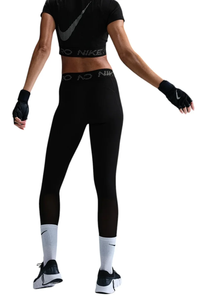 LEGGINS NIKE PRO MID-RISE 7/8 COL 010 - immagine 3