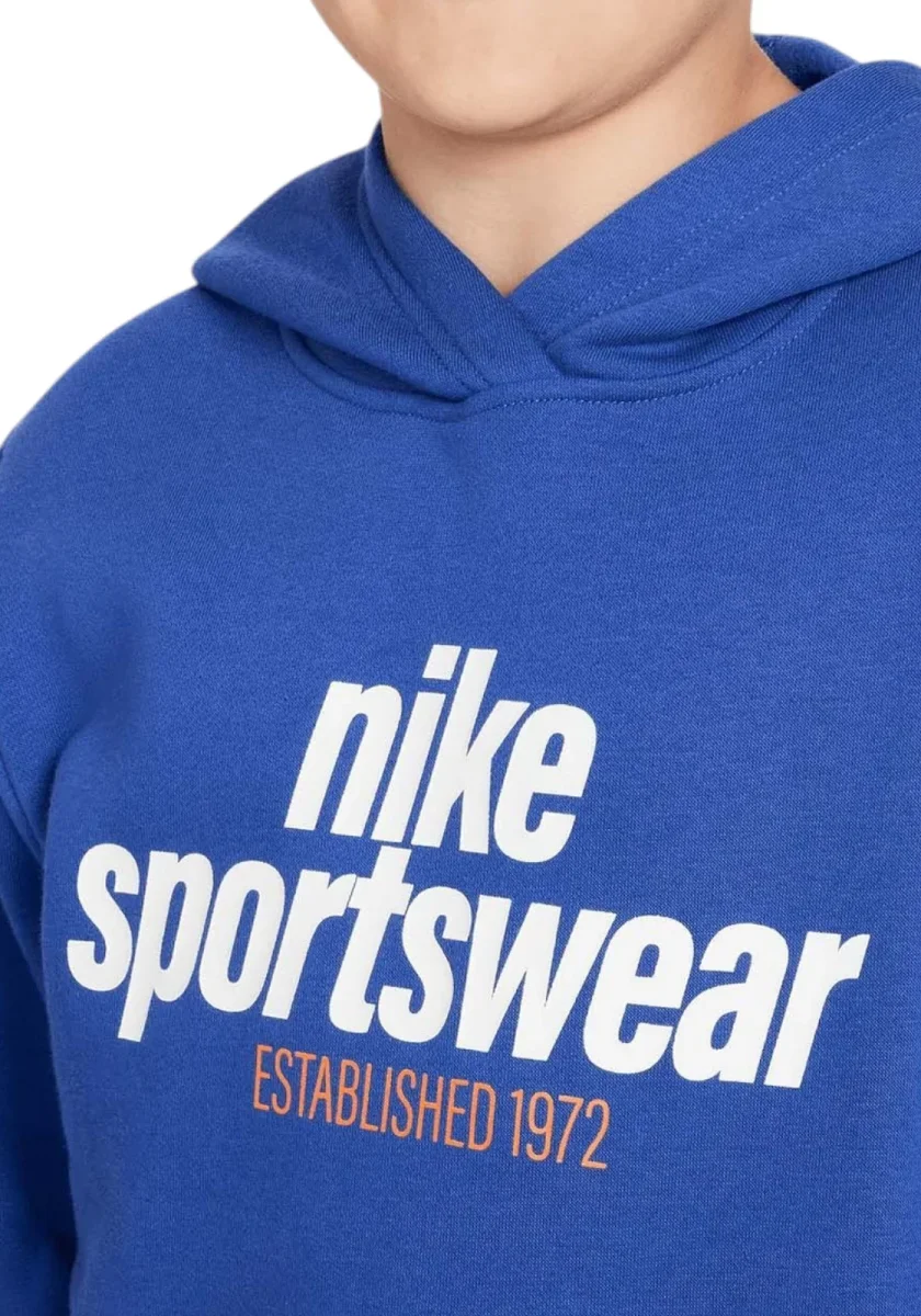 FELPA NIKE CLUB FLEECE COL 480 - immagine 6