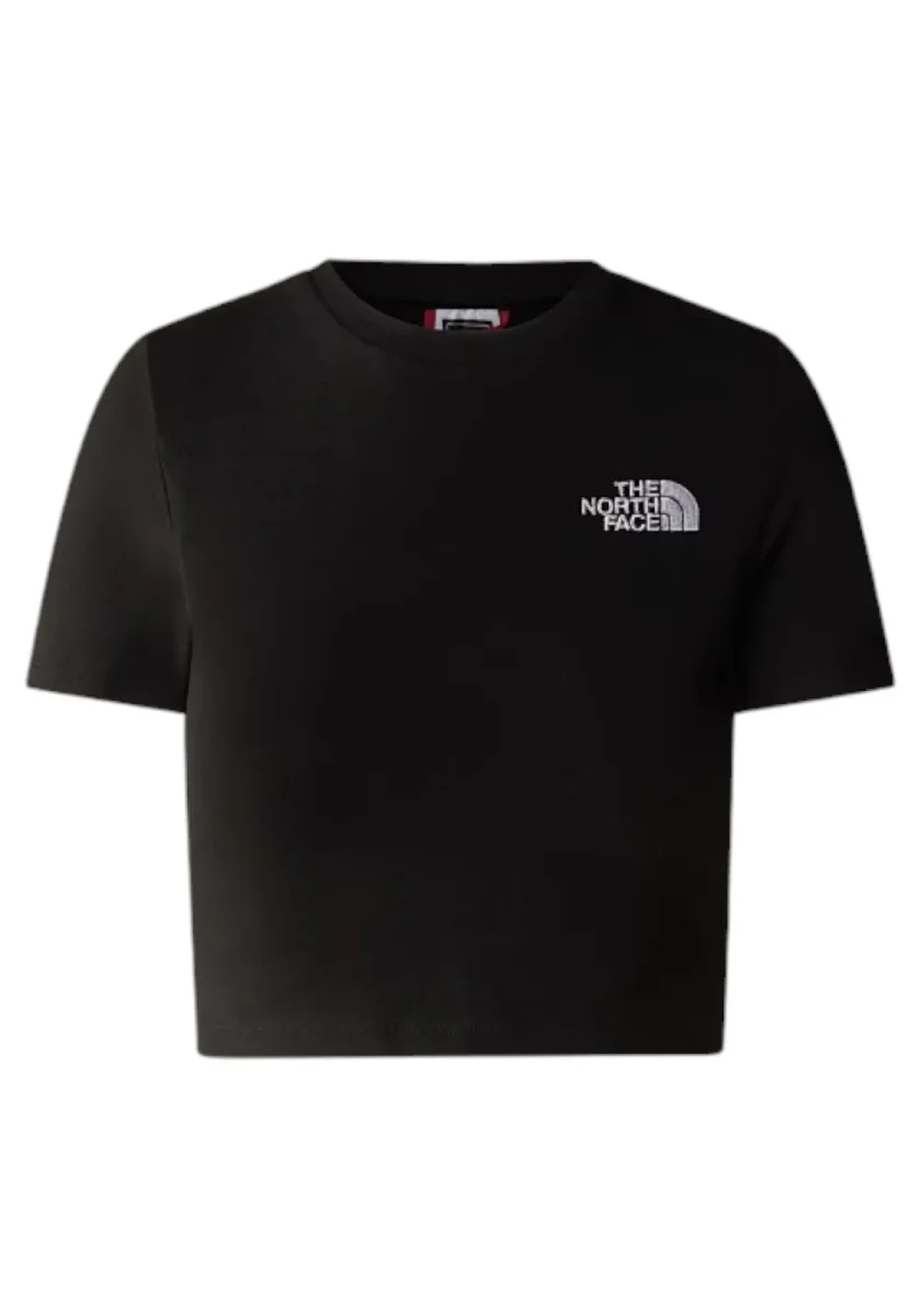 T-SHIRT THE NORTH FACE ESS CROPPED COL JK3 - immagine 2