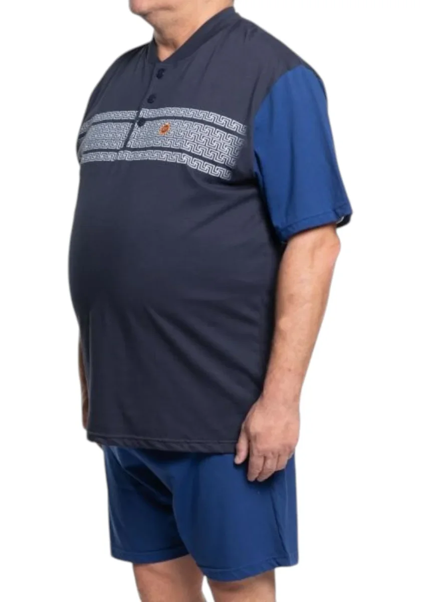 PIGIAMA MAXFORT COL BLU - immagine 3