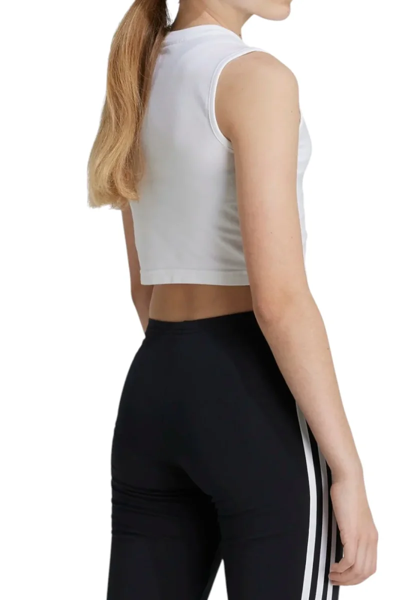 ADIDAS ORIGINALS CROP RANK TOP - immagine 4