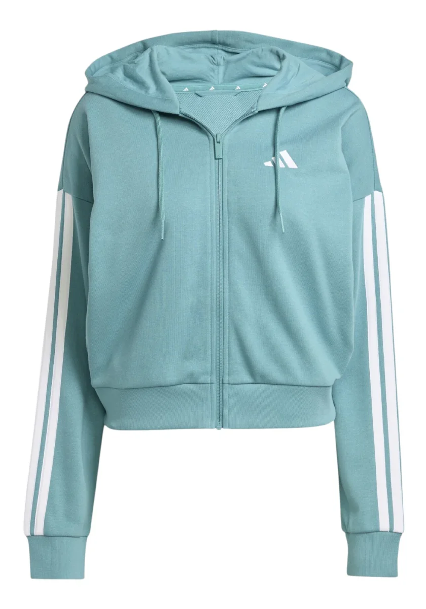 FELPA ADIDAS W 3S FT FZ HD - immagine 2