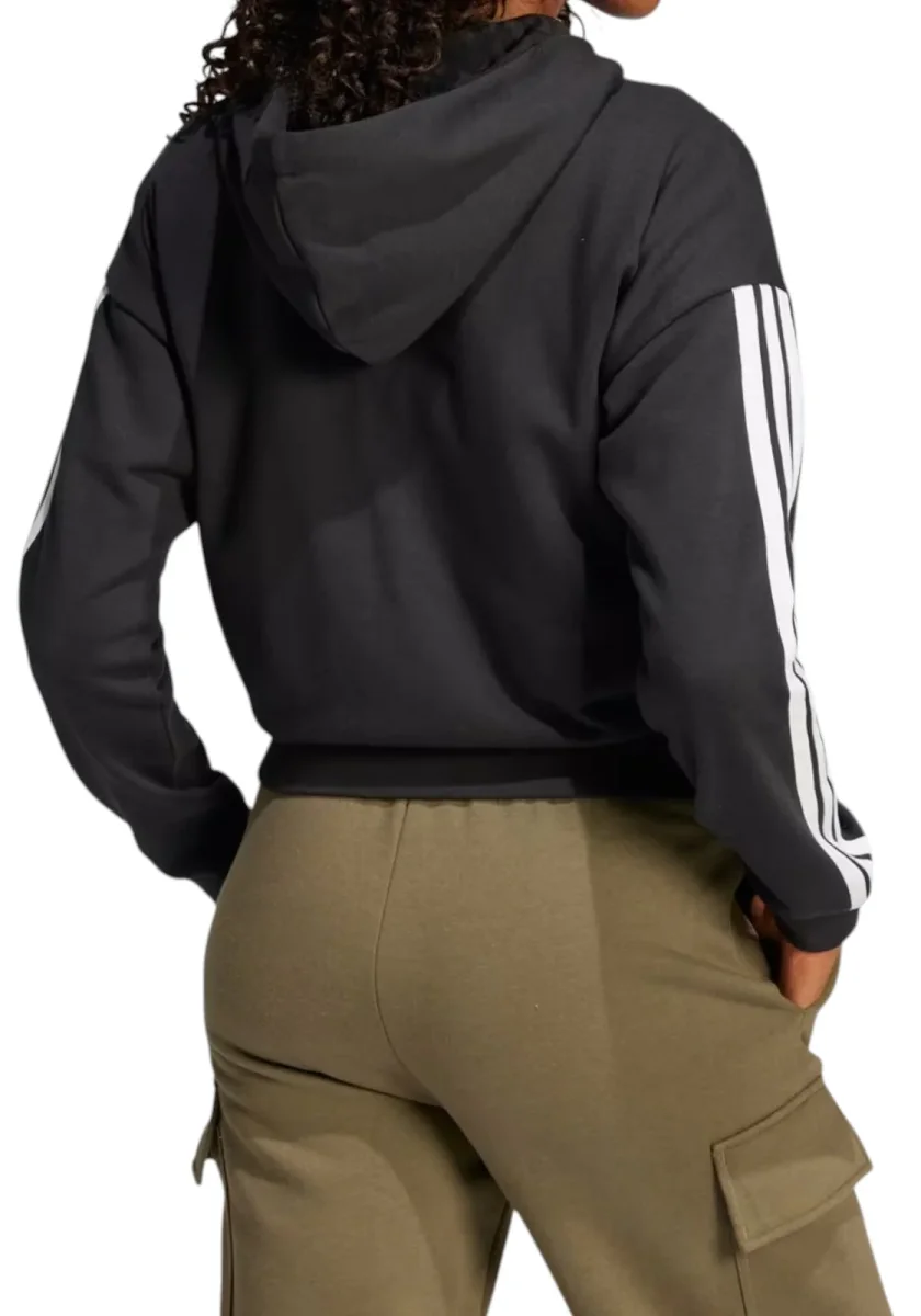 FELPA ADIDAS W 3S FT FZ HD - immagine 4