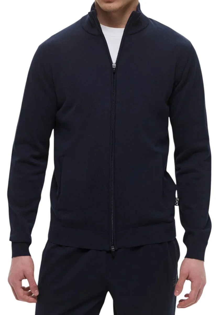 MAGLIONE EA7 CARDIGAN COL UC001 - immagine 2