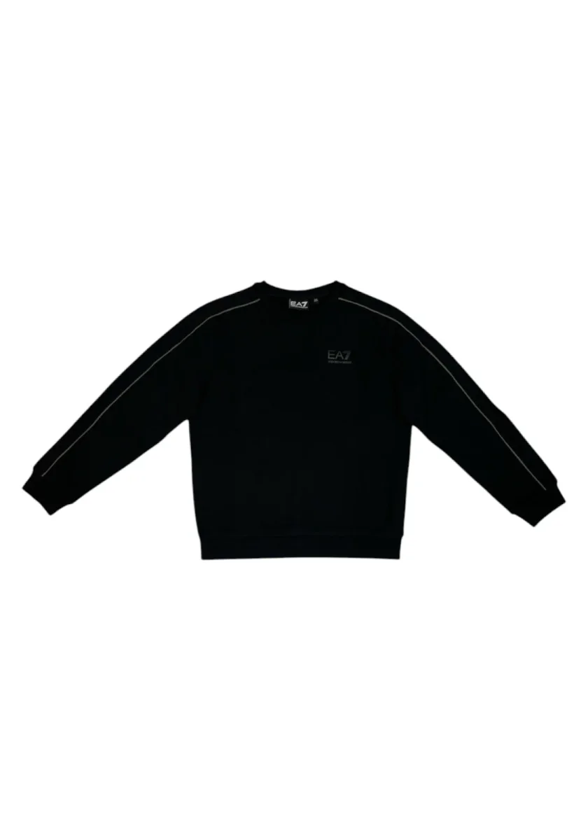 FELPA EA7 JERSEY SWEAT COL UC001 - immagine 2