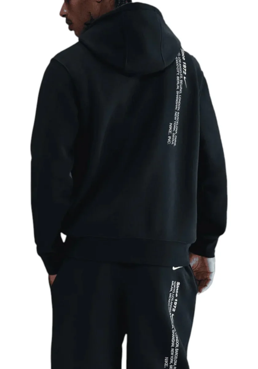 FELPA NIKE CLUB BB PO HDY COL 010 - immagine 3