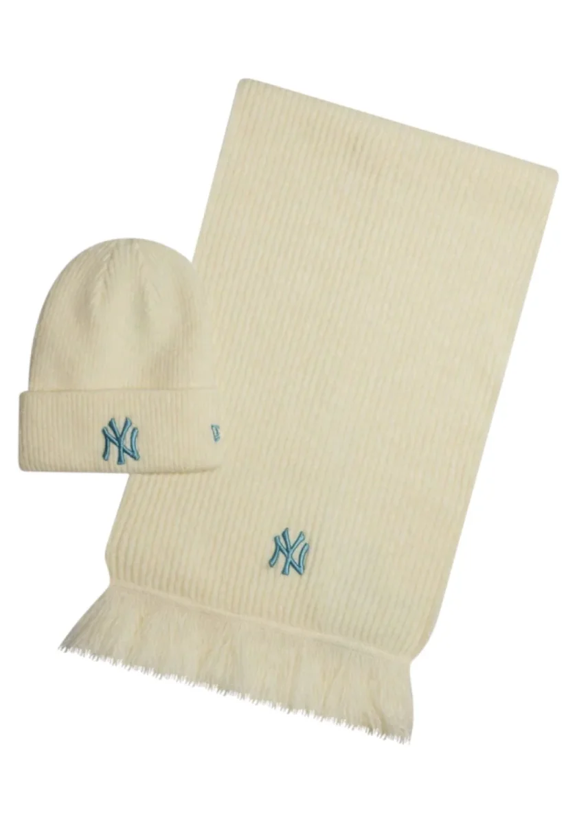 CAPPELLO NEW ERA BEANIE SCARF SET NY - immagine 2