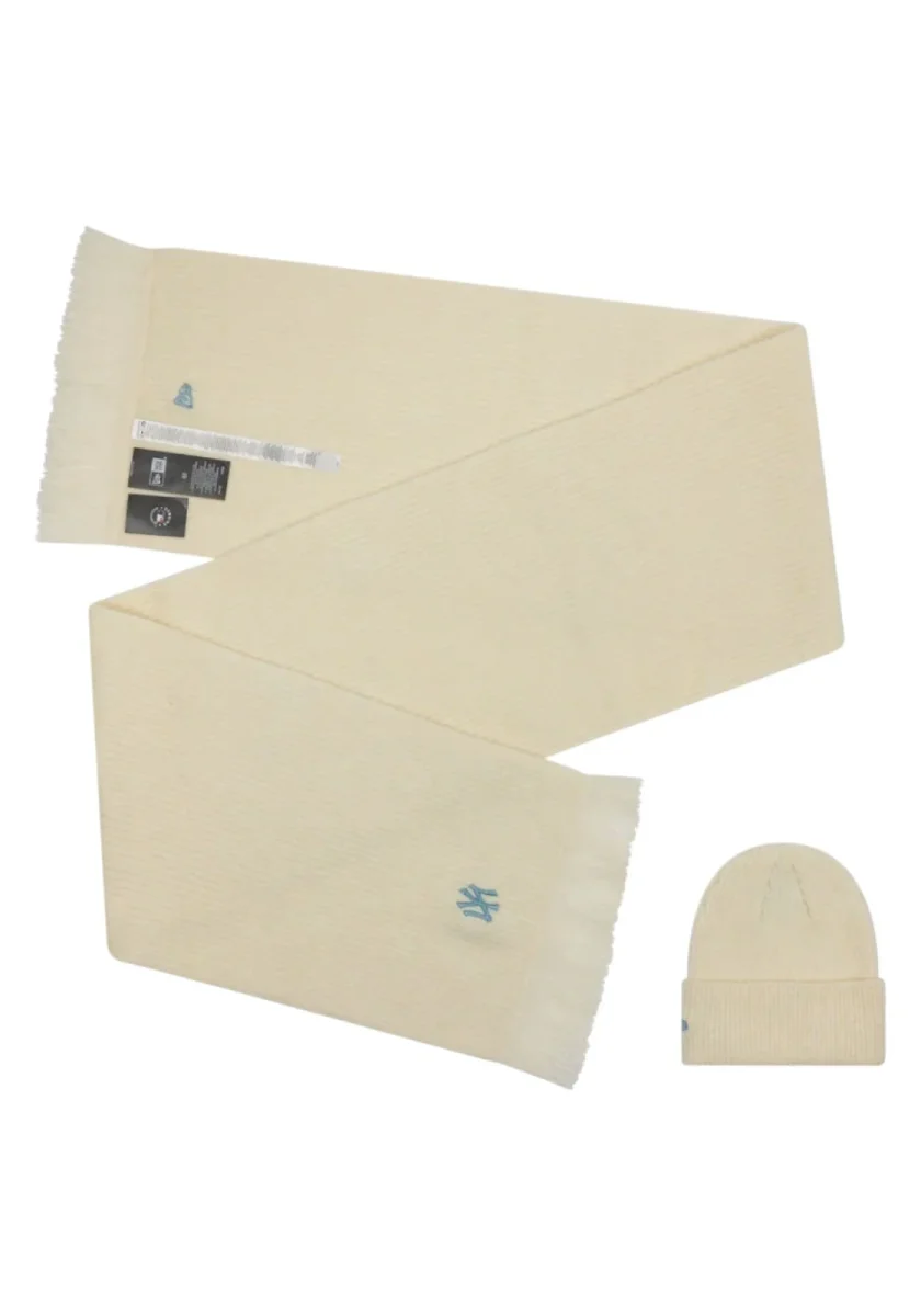 CAPPELLO NEW ERA BEANIE SCARF SET NY - immagine 3