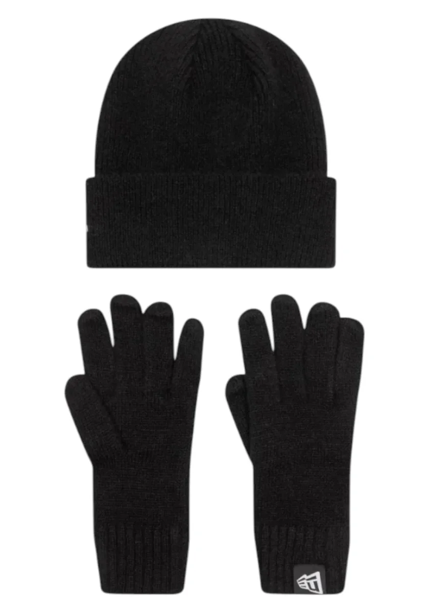 CAPPELLO E GUANTI NEW ERA BEANIE GLOVE SET NY - immagine 3