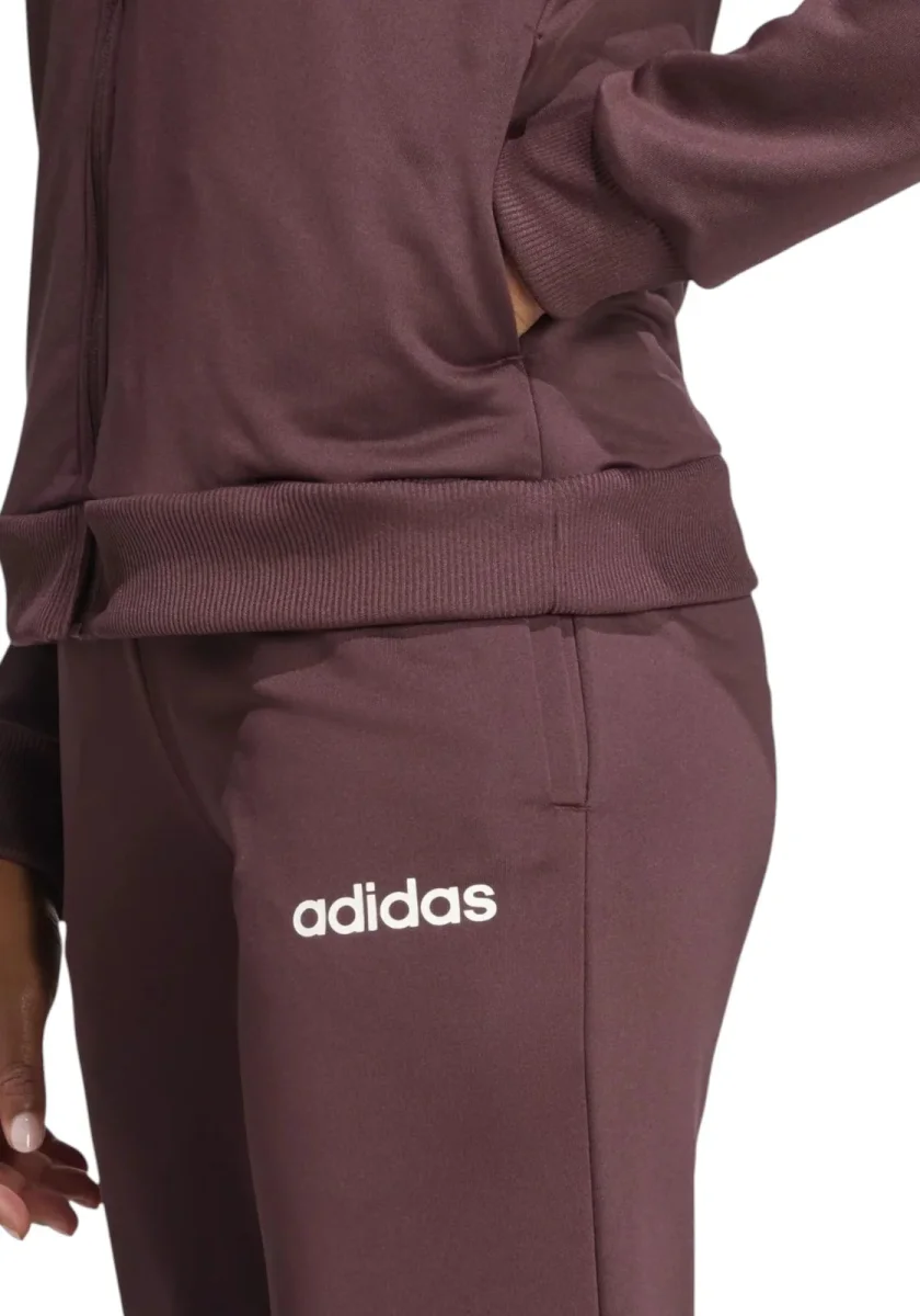 TUTA DONNA ADIDAS W LINEAR TS - immagine 3