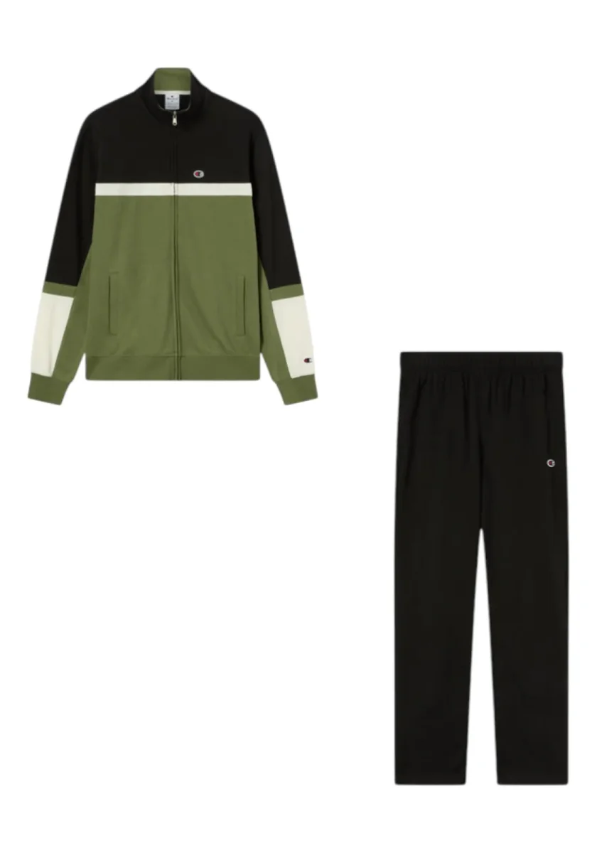 TUTA CHAMPION FULL ZIP SWEAT COL ES035 - immagine 2