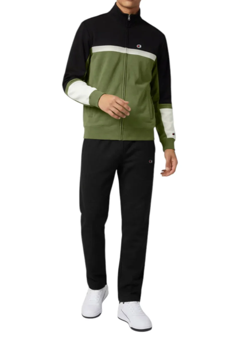 TUTA CHAMPION FULL ZIP SWEAT COL ES035 - immagine 3