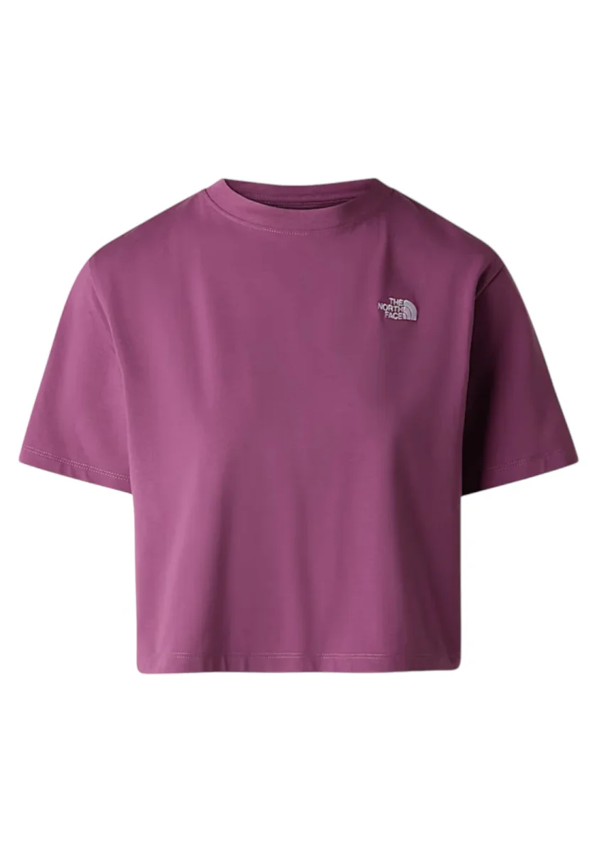 T-SHIRT CROP THE NORTH FACE EVOL SIMPLE DOME COL G4Y - immagine 2