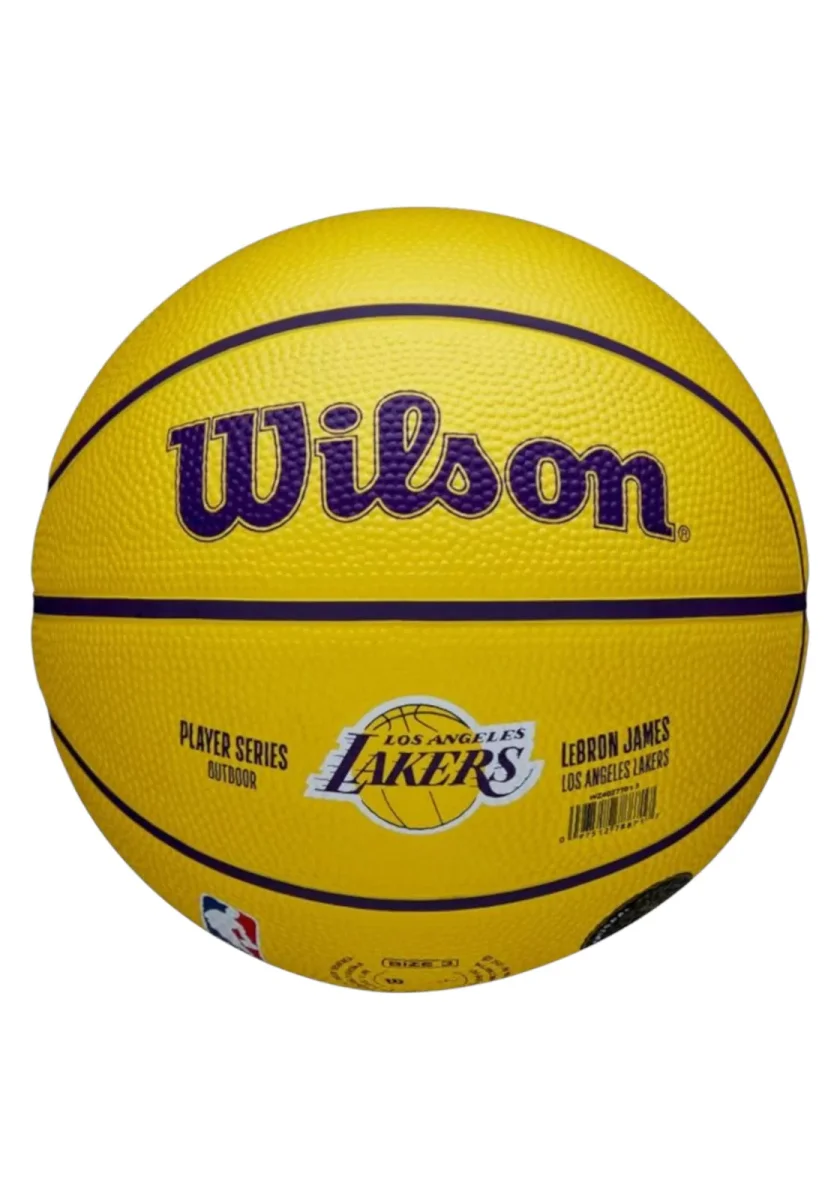 PALLONE BASKET WILSON NBA PLAYER MINI BASKET LEBRON - immagine 4