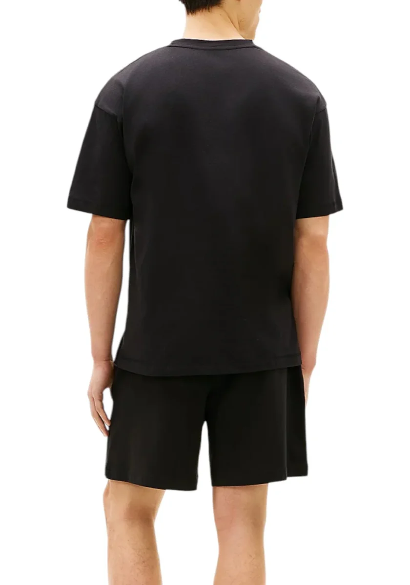 T-SHIRT TOMMY HILFIGER SS LOGO TEE COL BDS - immagine 4