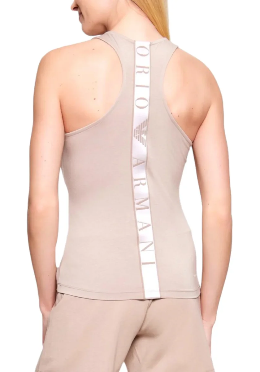 CANOTTA EA7 Dynamic Athlete in tessuto tecnico Natural VENTUS7 - immagine 4