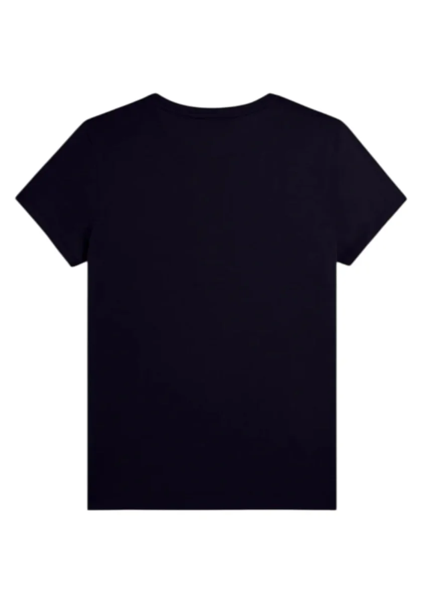 T-SHIRT manica corta con logo FREDDY in strass - immagine 3