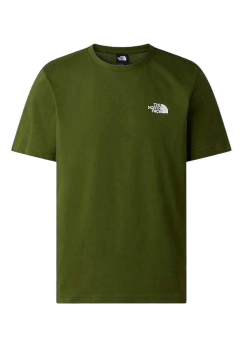 T-SHIRT THE NORTH FACE BLANCA REGULAR SS COL BRI - immagine 2