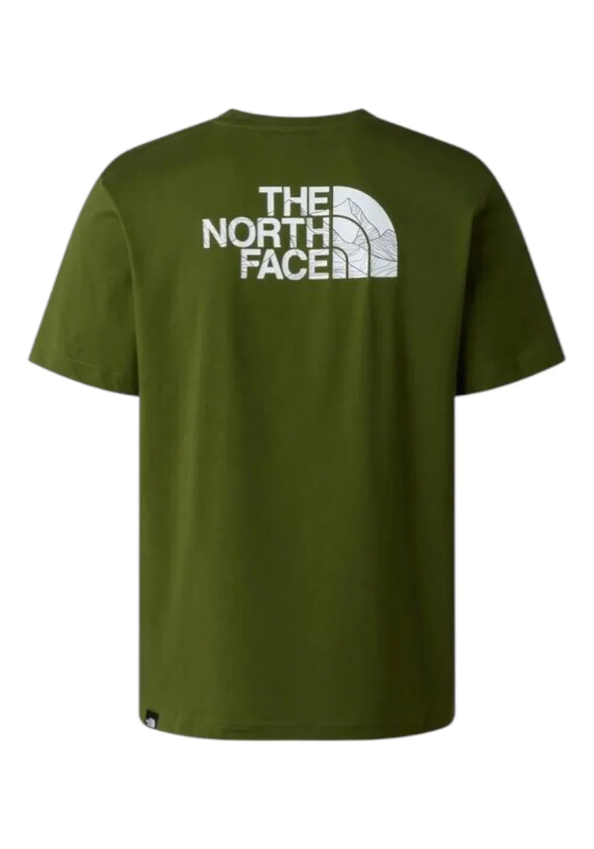 T-SHIRT THE NORTH FACE BLANCA REGULAR SS COL BRI - immagine 3