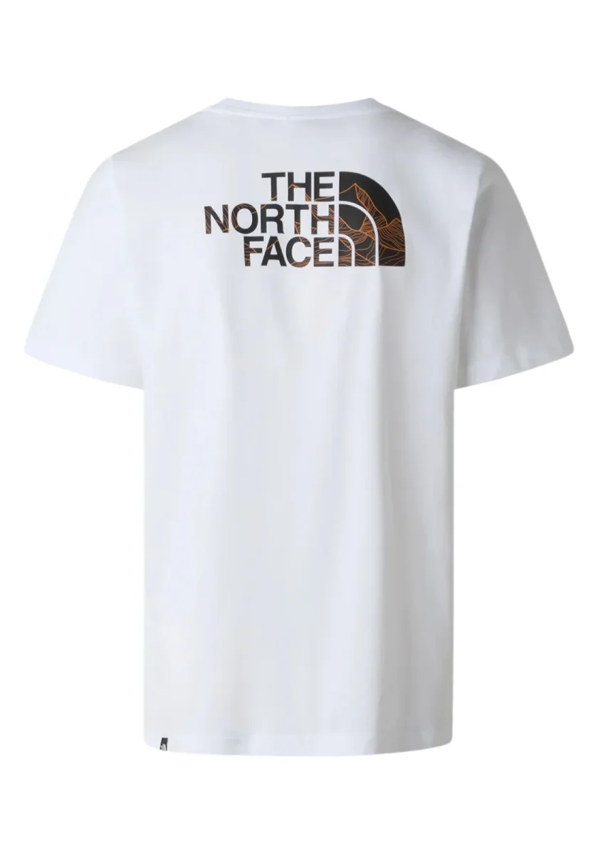 T-SHIRT THE NORTH FACE BLANCA REGULAR SS COL BRI - immagine 5