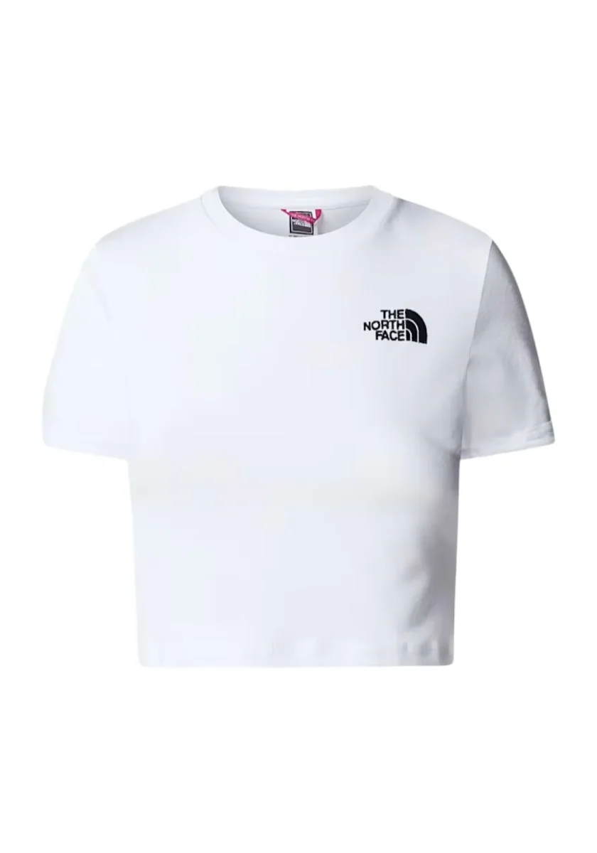 T-SHIRT THE NORTH FACE ESS CROPPED COL JK3 - immagine 4