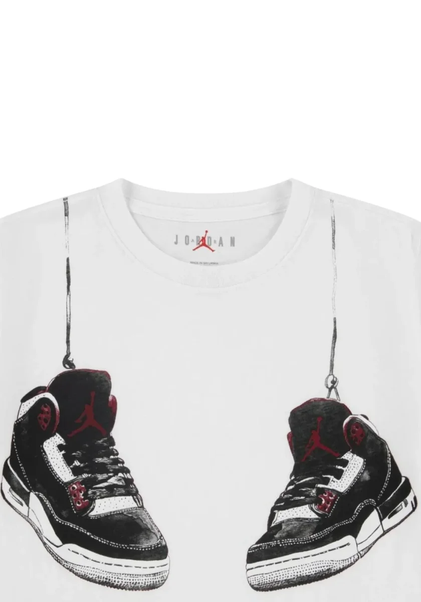 T-SHIRT NIKE JDB AJ3 SHOE COL 001 - immagine 4