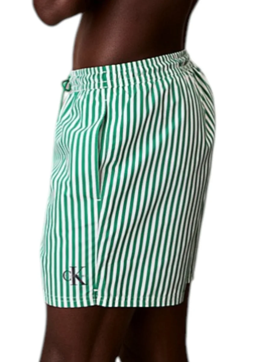 COSTUME BOXER CALVIN KLEIN MED DRAW WAIST COL 4ZF - immagine 3