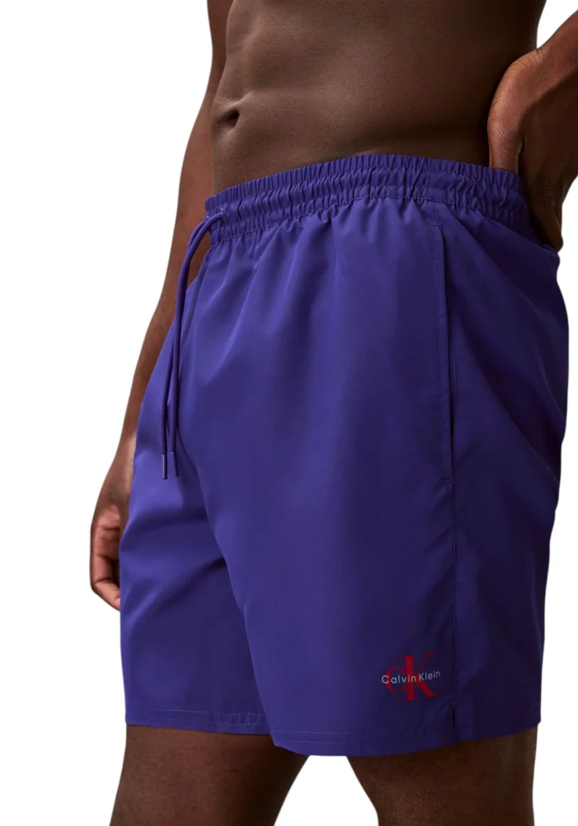 COSTUME BOXER CALVIN KLEIN MED DRAW WAIST COL 4ZF - immagine 7